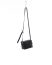MA MAcross Maurizio Amadei Small Zipped Brief Case With Long Strap BC41 VA Damen Tasche Women Bag vachetta cow leather black hide m 1