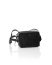 MA MAcross Maurizio Amadei Small Zipped Brief Case With Long Strap BC41 VA Damen Tasche Women Bag vachetta cow leather black hide m 4