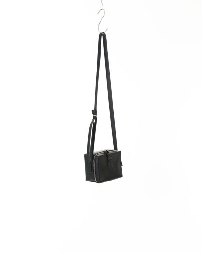 MA MAcross Maurizio Amadei Small Zipped Brief Case With Long Strap BC41 VA Damen Tasche Women Bag vachetta cow leather black hide m 7