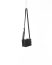 MA MAcross Maurizio Amadei Small Zipped Brief Case With Long Strap BC41 VA Damen Tasche Women Bag vachetta cow leather black hide m 7