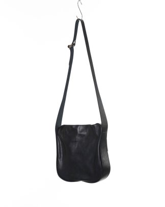 GUIDI RD02 Medium Leather Hobo Bag men women horse full grain leather nylon lining black hide m 1