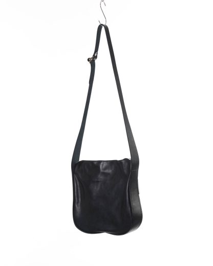GUIDI RD02 Medium Leather Hobo Bag men women horse full grain leather nylon lining black hide m 1