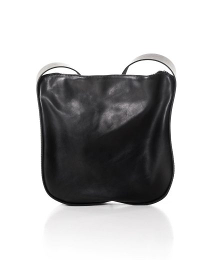 GUIDI RD02 Medium Leather Hobo Bag men women horse full grain leather nylon lining black hide m 6
