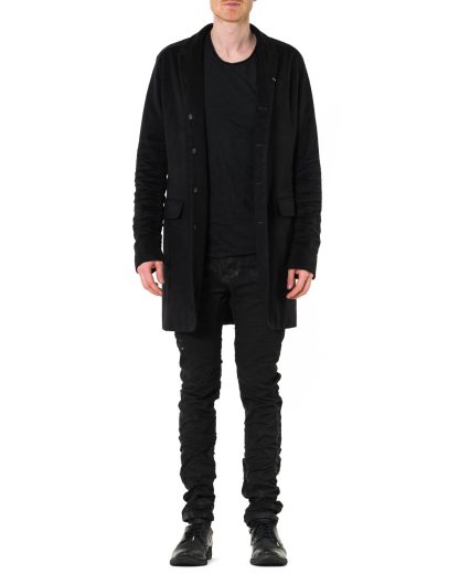 LAYER 0 Layer Zero Men Long H Blazer Herren Jacket Jacke Mantel Coat combed cashmere navy hide m 3