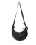 MA MACROSS MAURIZIO AMADEI Medium Banana Belt Bag BO250 VA1.0 cow leather black hide m 3