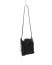 MA MACROSS Maurizio Amadei BQ50 SY1.0 Small Squared Shoulder Bag Tasche soft cow leather black hide m 1