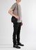 MA+ Maurizio Amadei BQ50 SY10 Small Squared Shoulder Bag Tasche soft cow leather black hide m 4