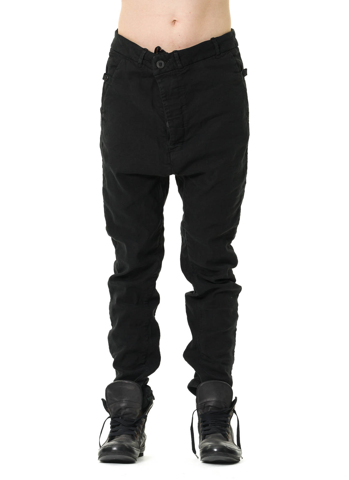 hide-m | BORIS BIDJAN SABERI pants P23, used black FIF10014