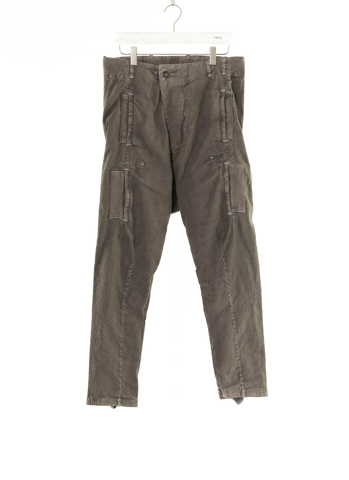 hide-m | BORIS BIDJAN SABERI pants P24, carbon grey FIF10014