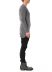 LEON EMANUEL BLANCK LEB DIS M CT 01 Men Distortion Curved Long Sleeve T Shirt Herren langarm tshirt temo jersey modalea grey hide m 4