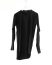 LEON EMANUEL BLANCK LEB DIS M LCT 01 Men Distortion Curved Long Sleeve T Shirt Herren langarm Tshirt cottonpesea black hide m 1