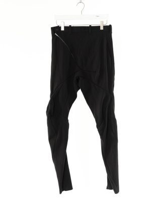 LEON EMANUEL BLANCK LEB Men DIS M SKCP 01 Distortion Skinny Pants Herren Hose Trousers dobby cotton lyo ea black hide m 1