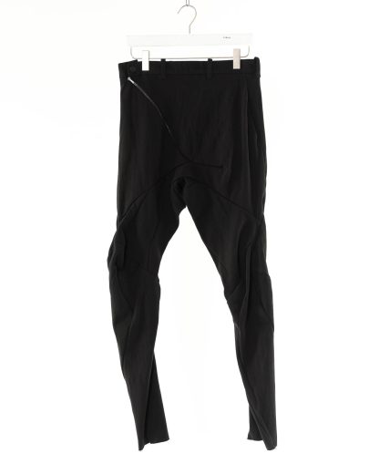 LEON EMANUEL BLANCK LEB Men DIS M SKCP 01 Distortion Skinny Pants Herren Hose Trousers dobby cotton lyo ea black hide m 1