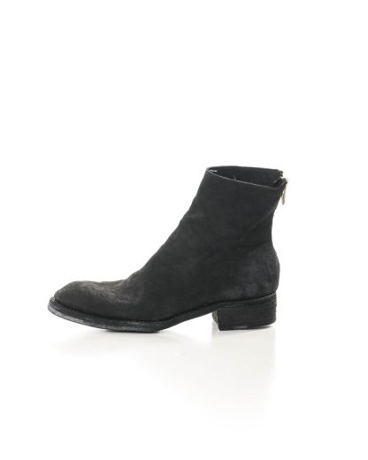 ADICIANNOVEVENTITRE A1923 AUGUSTA ST41 Men Spiral Zip Boot Herren Schuh Stiefel Shoe goodyear handmade horse culatta reverse leather black hide m 3