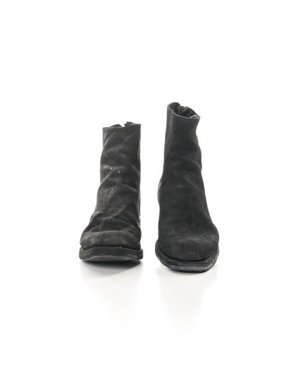 ADICIANNOVEVENTITRE A1923 AUGUSTA ST41 Men Spiral Zip Boot Herren Schuh Stiefel Shoe goodyear handmade horse culatta reverse leather black hide m 6