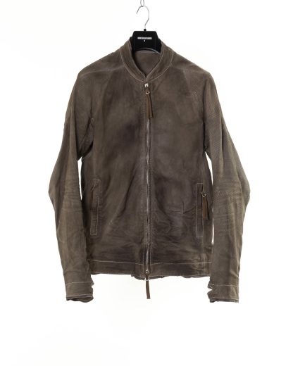 hide-m | BORIS BIDJAN SABERI Jacket J6.1, carbon grey leather