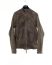 BORIS BIDJAN SABERI BBS J6.1 FMM20053 T Men Zip Jacket Object Dyed Body Molded Herren Leder Jacke Lederjacke kangaroo leather carbon grey hide m 1