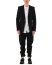 BORIS BIDJAN SABERI BBS SUIT3 F1602B men jacket suit herren blazer jacke anzug cotton stretch limited fabric black hide m 3