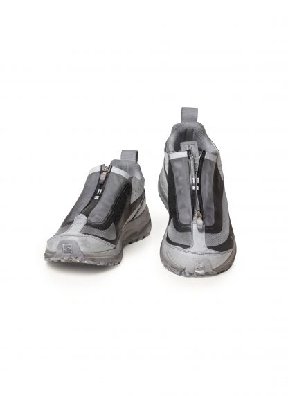 BORIS BIDJAN SABERI BBS SALOMON 11xS BAMBA2 LOW Sneaker Object Dyed men herren light grey 007 hide m 3