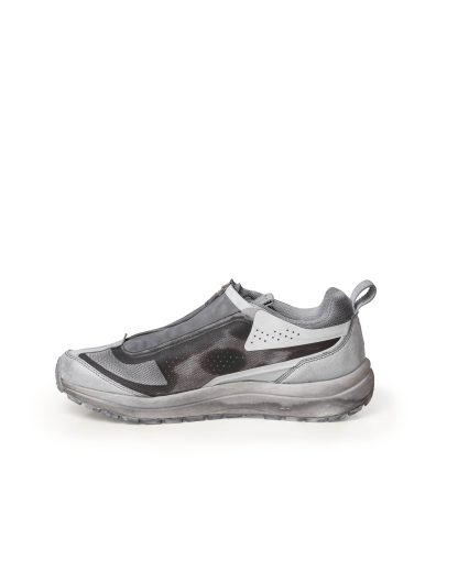 BORIS BIDJAN SABERI BBS SALOMON 11xS BAMBA2 LOW Sneaker Object Dyed men herren light grey 007 hide m 4