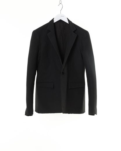 KANG MJ 001 REV LICOPIST COPLAIN Men Reversible Jekyll Hyde Jacket Herren Jacke Blazer linen cotton off black dark grey green hide m 3