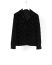 KANG MJ 003 REV CHEC LYO Men Cropped Reversible Jacket Herren Jacke beidseitig cotton viscose lyocell pa black hide m 1