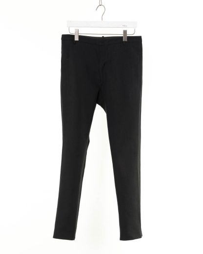KANG MP 002 REV LICOPIST COPLAIN Men Reversible Jekyll Hyde Straight Fitted Pants Herren Hose Trousers linen cotton off black dark grey green hide m 2