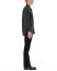 KANG MSHR 003 HNMO LINCO Men High Neck Patch Pocket Hand Stitched Hem Border Relaxed Fit Shirt cotton pa dark grey hide m 4