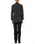 KANG MSHR 003 HNMO LINCO Men High Neck Patch Pocket Hand Stitched Hem Border Relaxed Fit Shirt cotton pa dark grey hide m 5