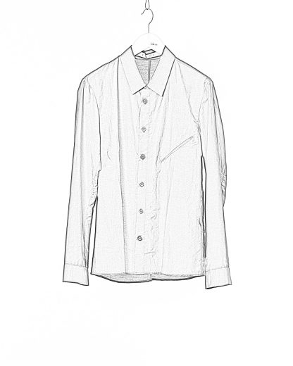 KANG MSHR 005 LINCO Men Diagonal Front Pocket Med Fit Shirt Herren Hemd cotton pa dark grey hide m 2