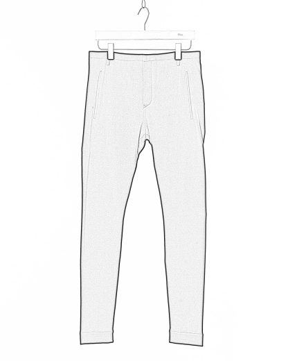 LABEL UNDER CONSTRUCTION LUC Men Slim Fit One Cut Pants 41CMPN09 ZER1 OB Herren Hose Trousers natural stretch cotton black hide m 2