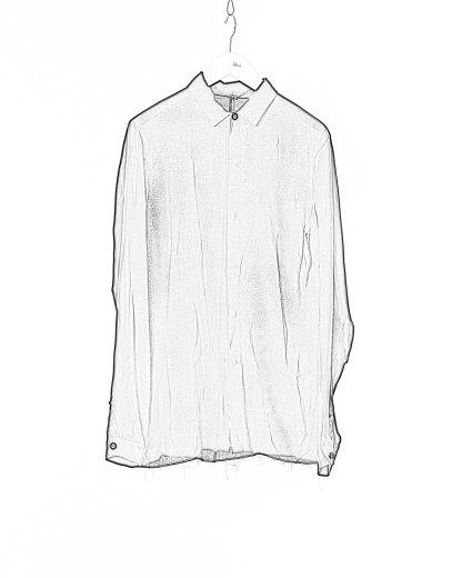 MA MACROSS Maurizio Amadei H102 VBL Men Fitted Shirt Herren Hemd tee tshirt bamboo black hide m 2