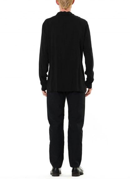 MA MACROSS Maurizio Amadei H222 VBL Men Medium Fit Shirt Herren Hemd tee tshirt bamboo black hide m 5