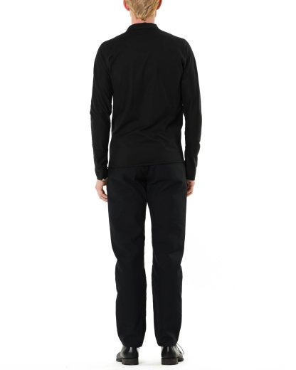 MA MACROSS Maurizio Amadei T211DPB JCL10 Men One Piece Short Sleeve Buttoned Tshirt Herren shirt hemd tee cotton black hide m 5