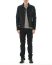 MA Maurizio Amadei J250 CP5 Men Trucker Jacket Herren Jacket black cotton hide m 10