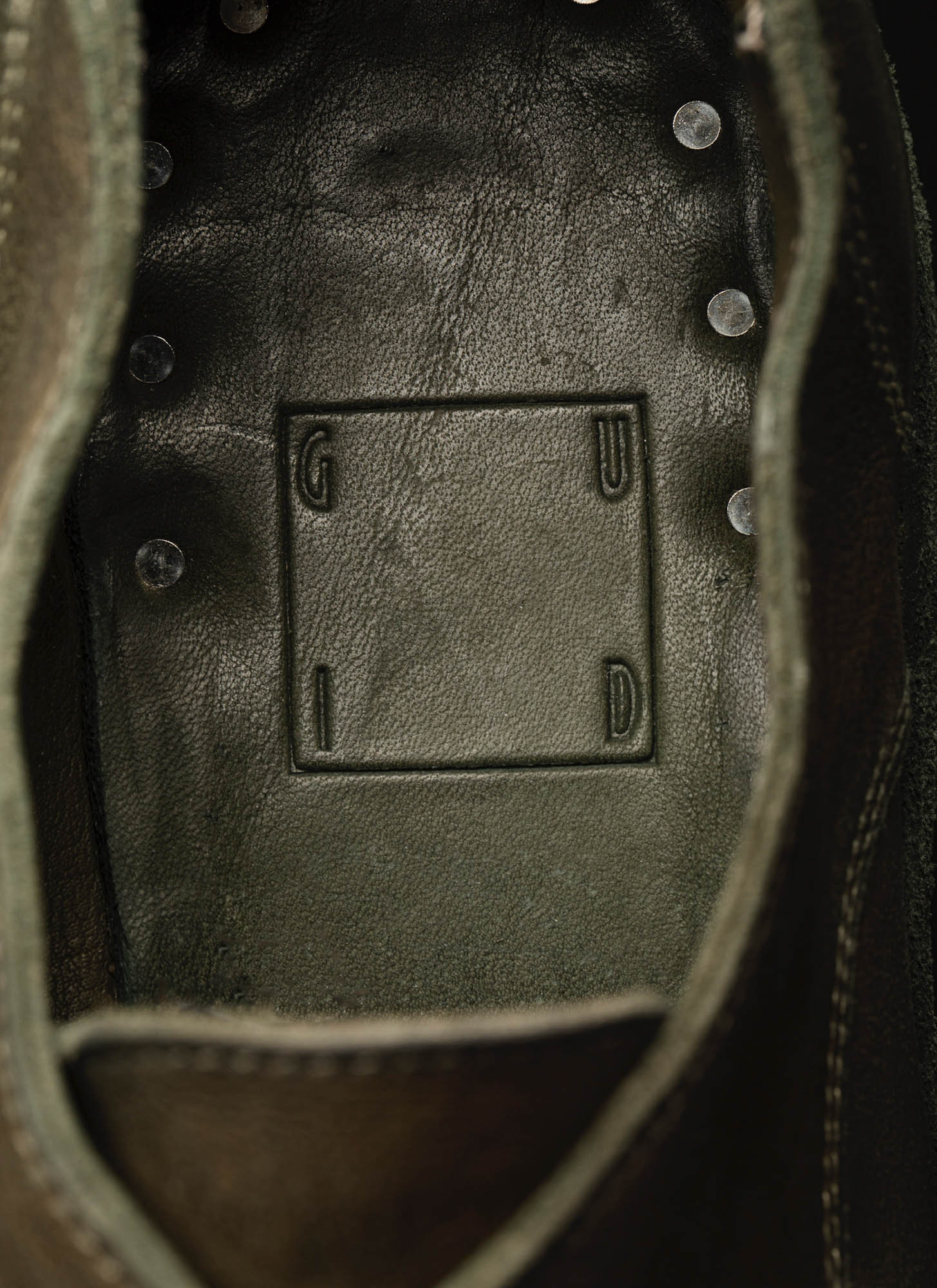 hide-m | GUIDI 992, Classic Derby Shoe CV31T horse leather
