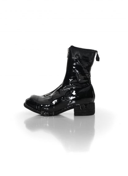 GUIDI PL2 LTXB Women Front Zip Boot Damen Schuh Shoe Stiefel black horse leather black latex hide m 3