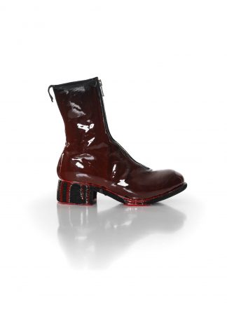 GUIDI PL2 LTXR Women Front Zip Boot Shoe Damen Stiefel Schuh black horse leather red latex hide m 1