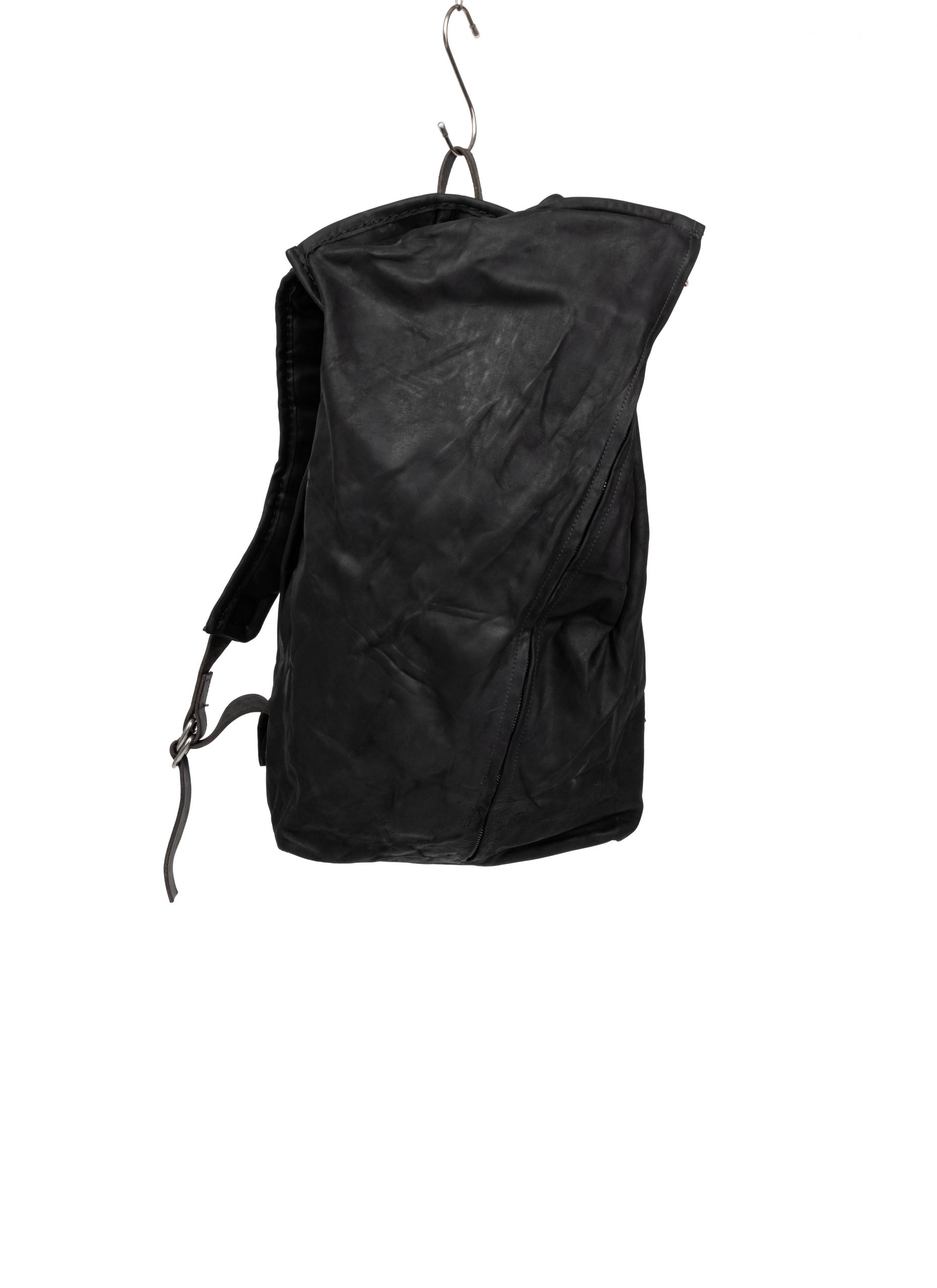 Taichi Murakami backpack 11.5 黒、ホースレザー hide-m | Taichi Murakami Backpack Ver.4, full black horse leather