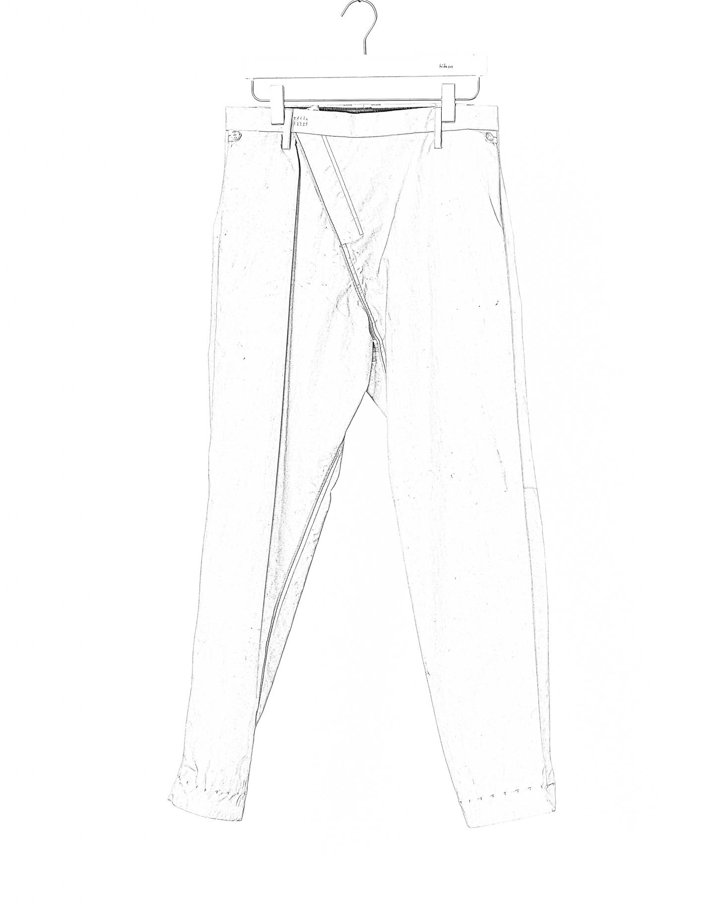 Taichi Murakami Men L P LC Trousers Origami Pants Herren Hose 3 layer nylon waterproof dusty white hide m 2 Taichi Murakami Men L P LC Trousers Origami Pants Herren Hose 3 layer nylon waterproof dusty white hide m 2