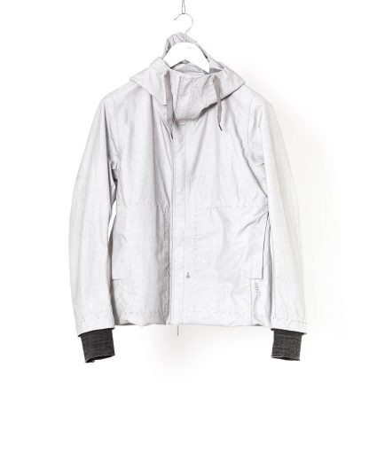 Taichi Murakami Men Mountain Parka Foldable Origami Sleeve Jacket Herren Jacke waterproof 3 layer nylon dusty white hide m 1