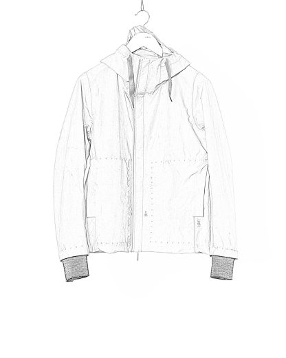 Taichi Murakami Men Mountain Parka Foldable Origami Sleeve Jacket Herren Jacke waterproof 3 layer nylon dusty white hide m 2