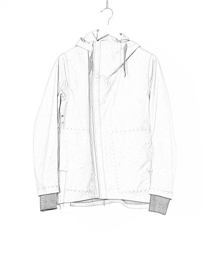 Taichi Murakami Men Mountain Parka Origami Sleeve Jacket Herren Jacke waterproof 3 layer nylon dusty white hide m 2