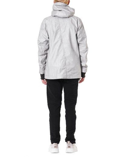 Taichi Murakami Men Mountain Parka Origami Sleeve Jacket Herren Jacke waterproof 3 layer nylon dusty white hide m 8