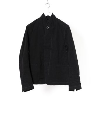 hide-m | TAICHI MURAKAMI Men Work Blazer, black cotton