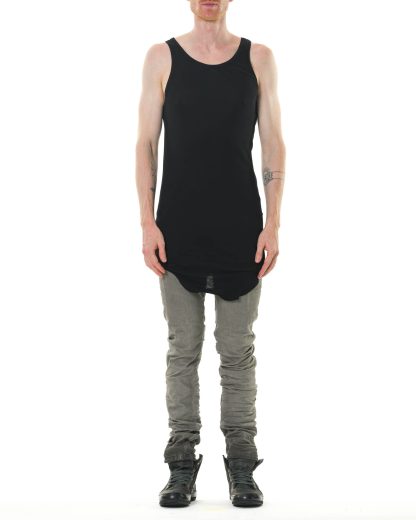 BORIS BIDJAN SABERI TANK0.1 FTT00011 Men T Shirt Tank Top Herren Tee cotton black hide m 3
