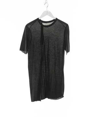 BORIS BIDJAN SABERI TS1. TF FTT00001 Men T Shirt Herren Tee cotton cashmere black hide m 1