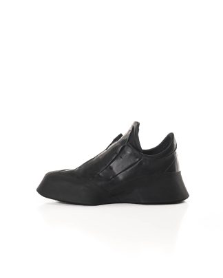 LEON EMANUEL BLANCK LEB DIS M LTS 01 Men Distortion Featherweight Low Top Sneaker Herren Schuh Shoe black horse leather black rubber sole hide m 1
