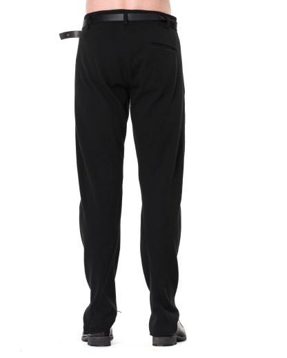 MACROSS MA Maurizio Amadei Men 3 Pocket Tight Pants P1 JM4 Herren Hose Trousers cotton jersey black hide m 5
