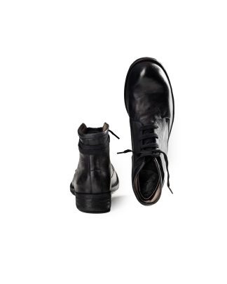 A DICIANNOVEVENTITRE A1923 06 Men Ankle Boot Herrn Schuh Stiefel Shoe goodyear soft horse leather hand painted ink hide m 1
